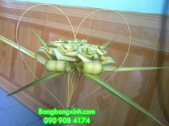 Xếp lá dừa 001 Xếp lá dừa 001