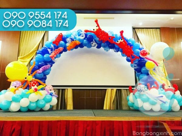 Cổng chào trang trí sinh nhật CB147 Cổng chào trang trí sinh nhật CB147