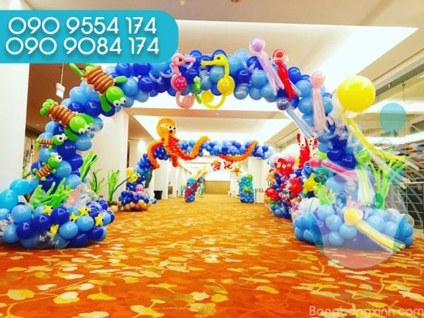 Cổng chào trang trí sinh nhật CB149 Cổng chào trang trí sinh nhật CB149
