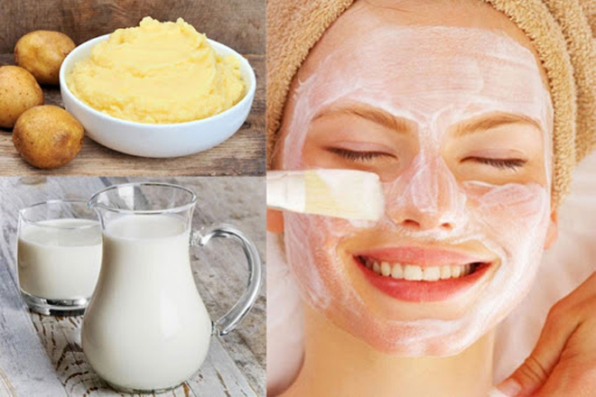7 cách loại bỏ mụn cám nhanh chóng tự nhiên tại nhà Cách lột mụn cám bằng khoai tây