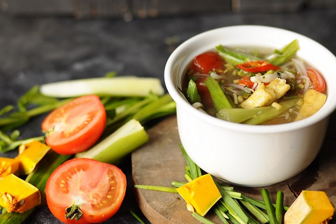 Canh chua chay thanh đạm với 4 cách nấu phong phú chống ngán Canh chua chay