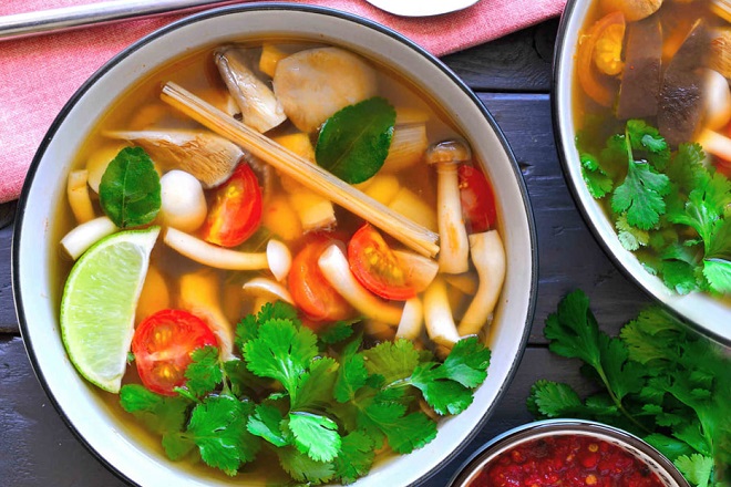 Canh chua chay thanh đạm với 4 cách nấu phong phú chống ngán Canh chua Thái chay