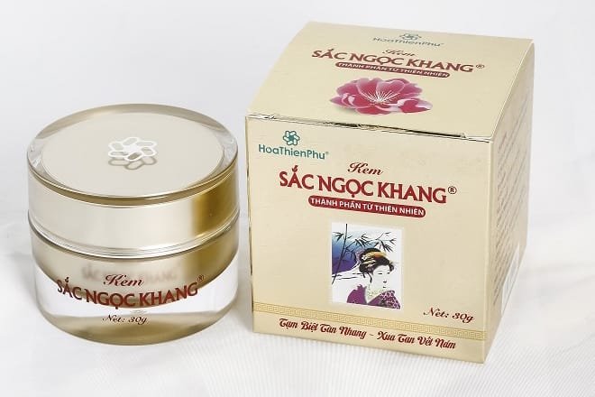 Kem trị tàn nhang Sắc Ngọc Khang có thực sự hiệu quả? Sắc Ngọc Khang trị tàn nhang