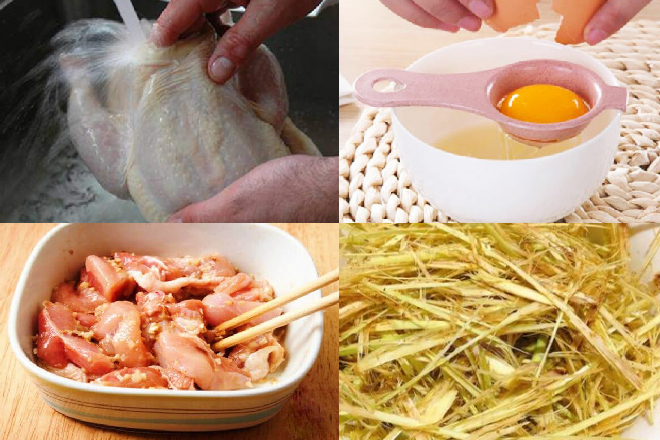 Gà rang muối ngon với 2 cách làm cho hương vị khác nhau Ướp gà sơ chế