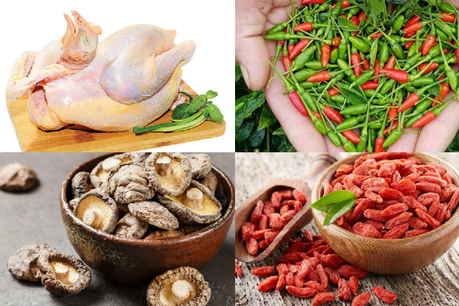 Gà nấu ớt cay đúng cách để bùng nổ hương vị Chuẩn bị nguyên liệu gà