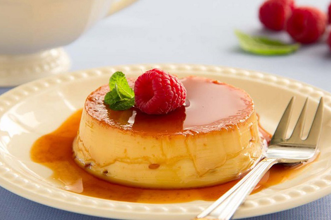3 cách làm bánh flan ngon dễ làm cho trẻ em Cách làm bánh Flan cho bé caramen sữa tươi